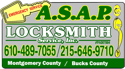 ASAP locksmith Montgomery county and bucks county